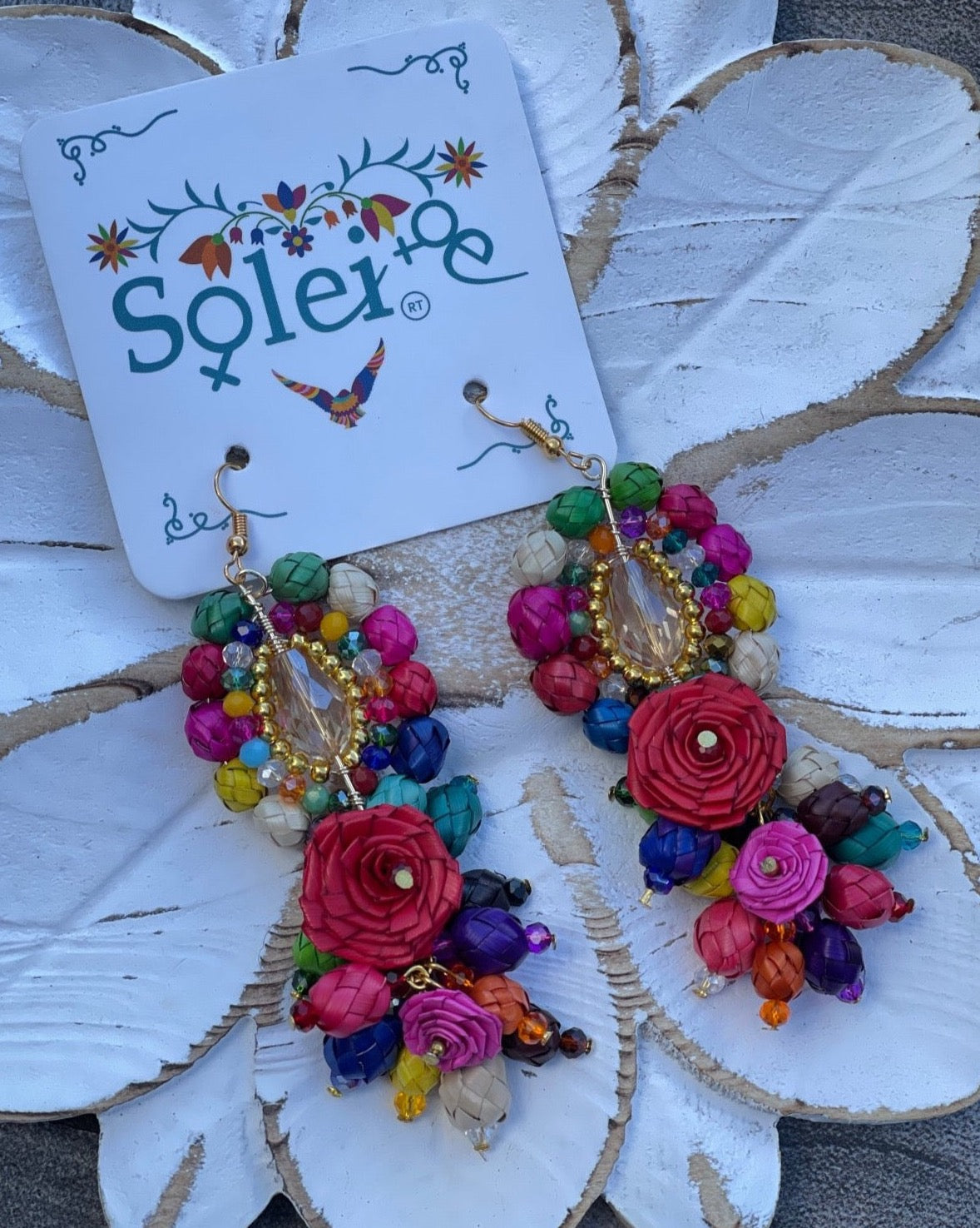 Zafira Multicolor Earrings - Solei Store