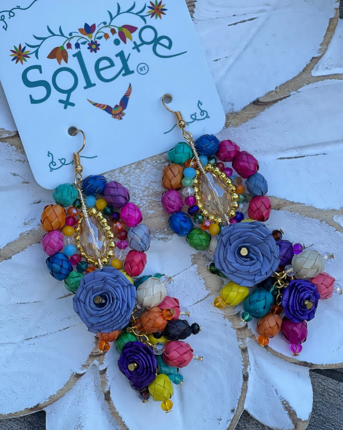 Zafira Multicolor Earrings - Solei Store