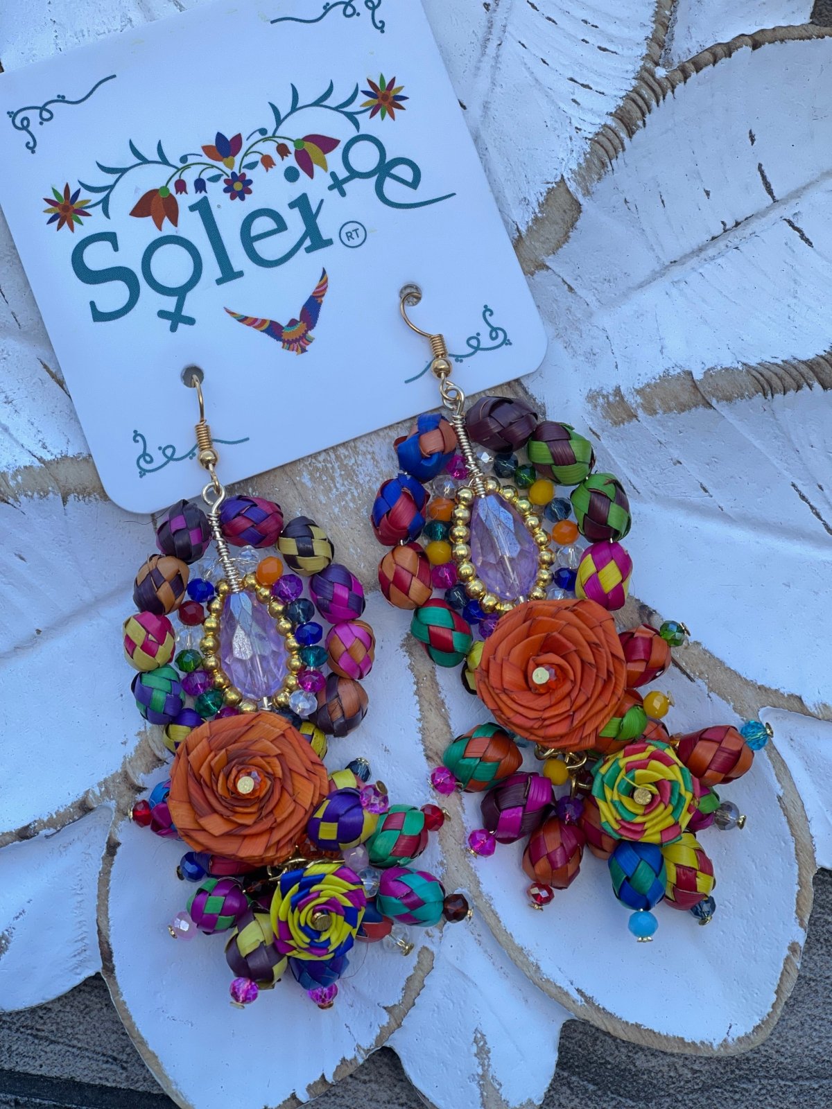 Zafira Multicolor Earrings - Solei Store