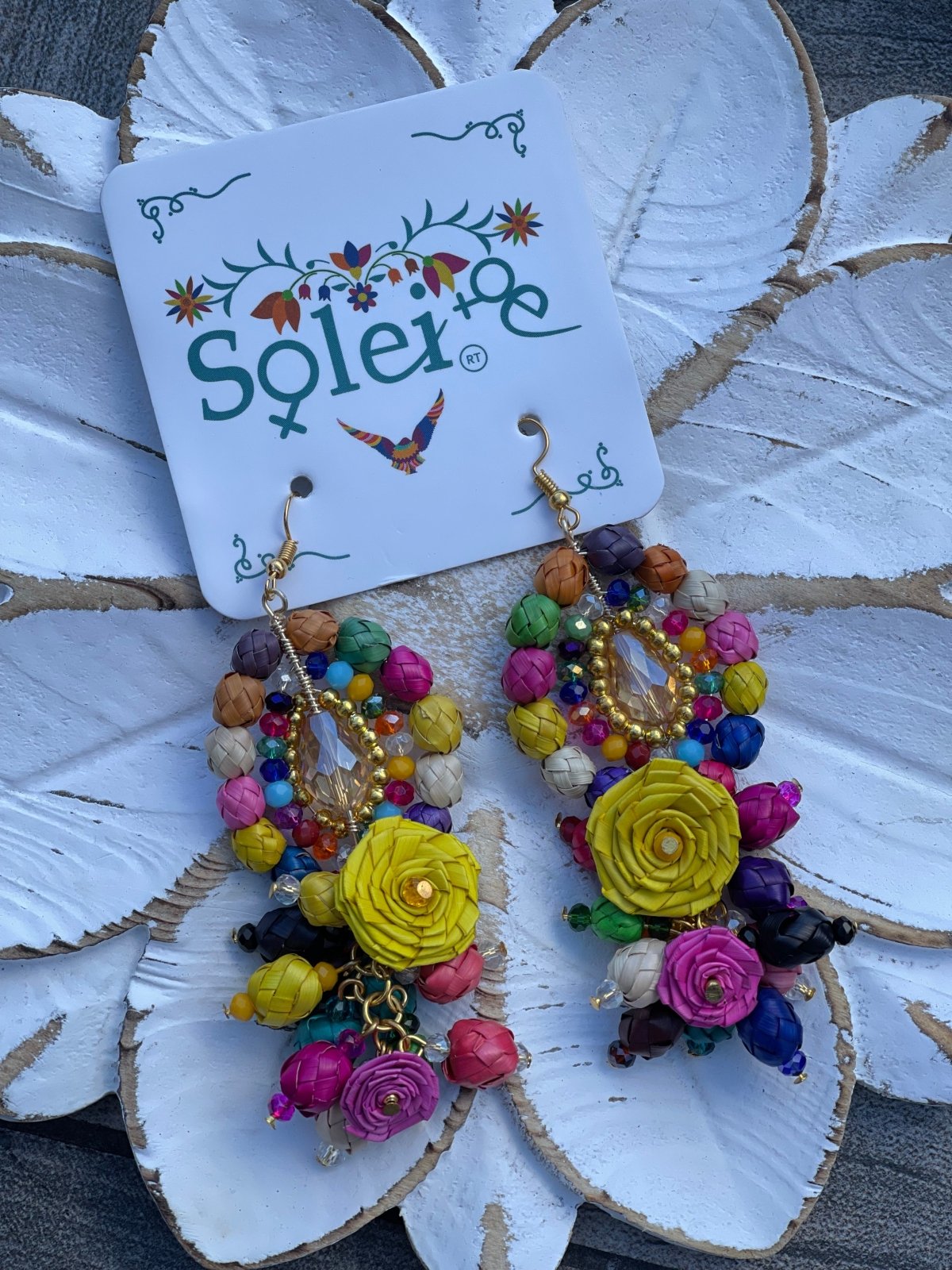 Zafira Multicolor Earrings - Solei Store