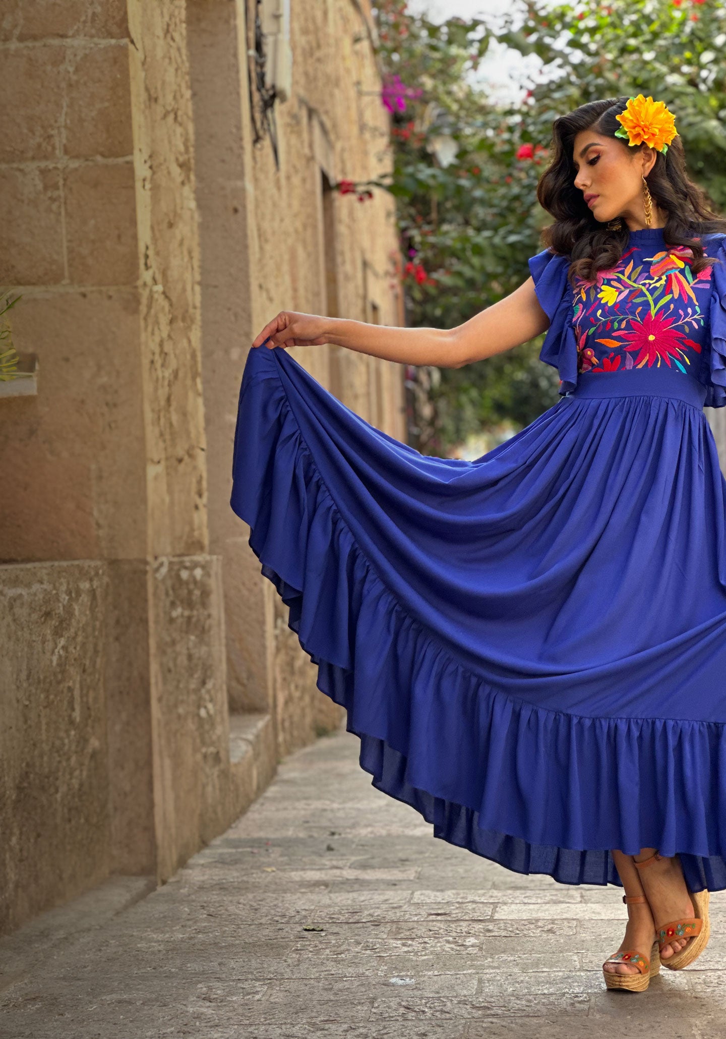 Mexican style dresses plus size hotsell