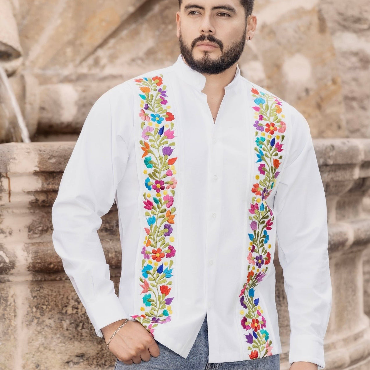 Vintage Guayaberas “MECHO EN MEXICO“ guayabera-cancun-deluxe-