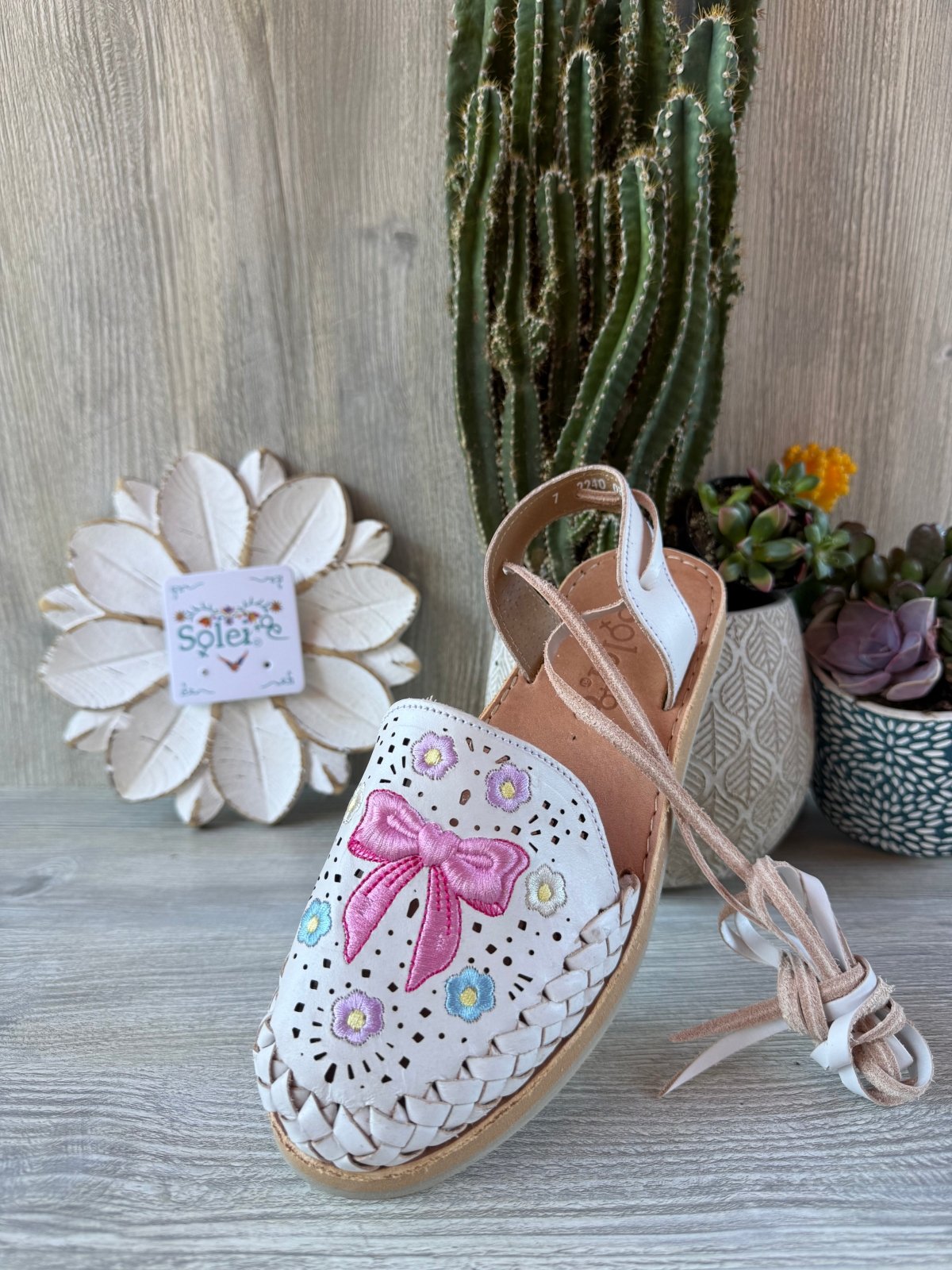Huarache Charissa Moño Coquette - Solei Store