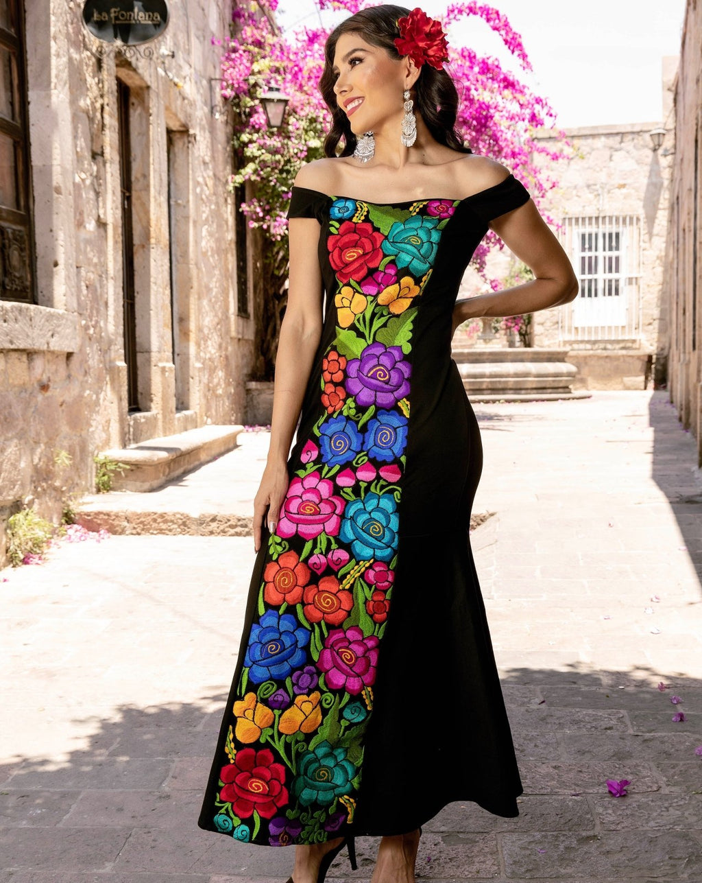 julieta maxi dress Julieta Maxi Dress-Black Natrosa