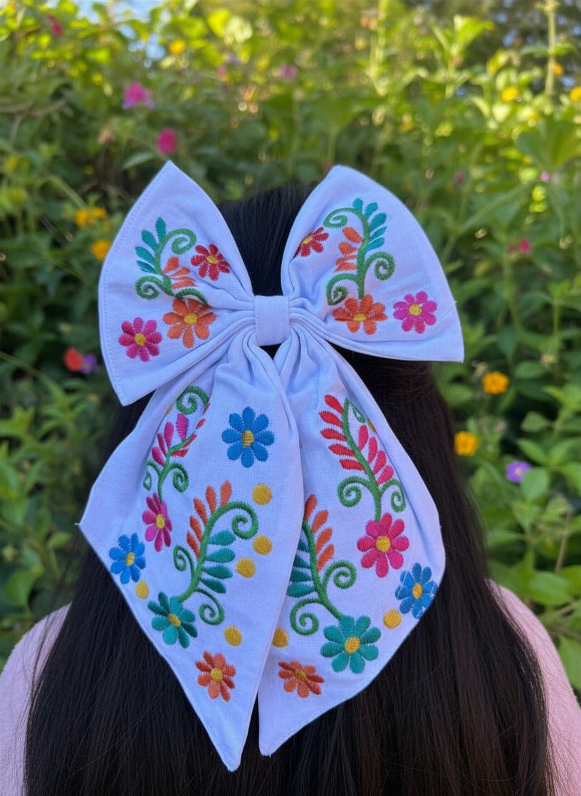 Moño Mexicano Bordado - Solei Store