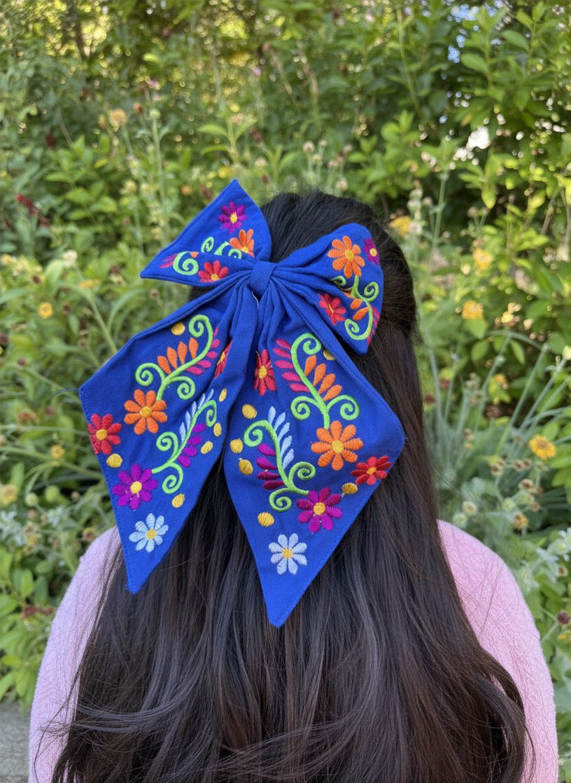 Moño Mexicano Bordado - Solei Store