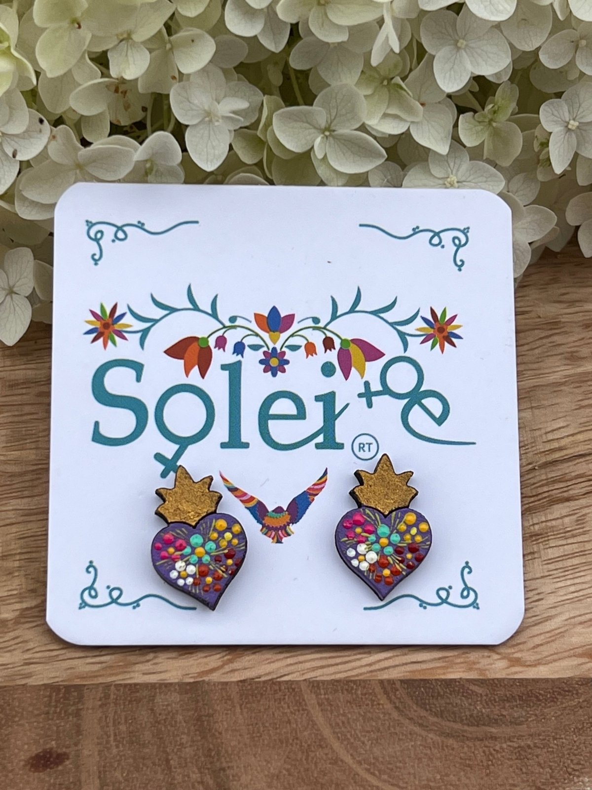 Sarahi Heart Earrings - Solei Store