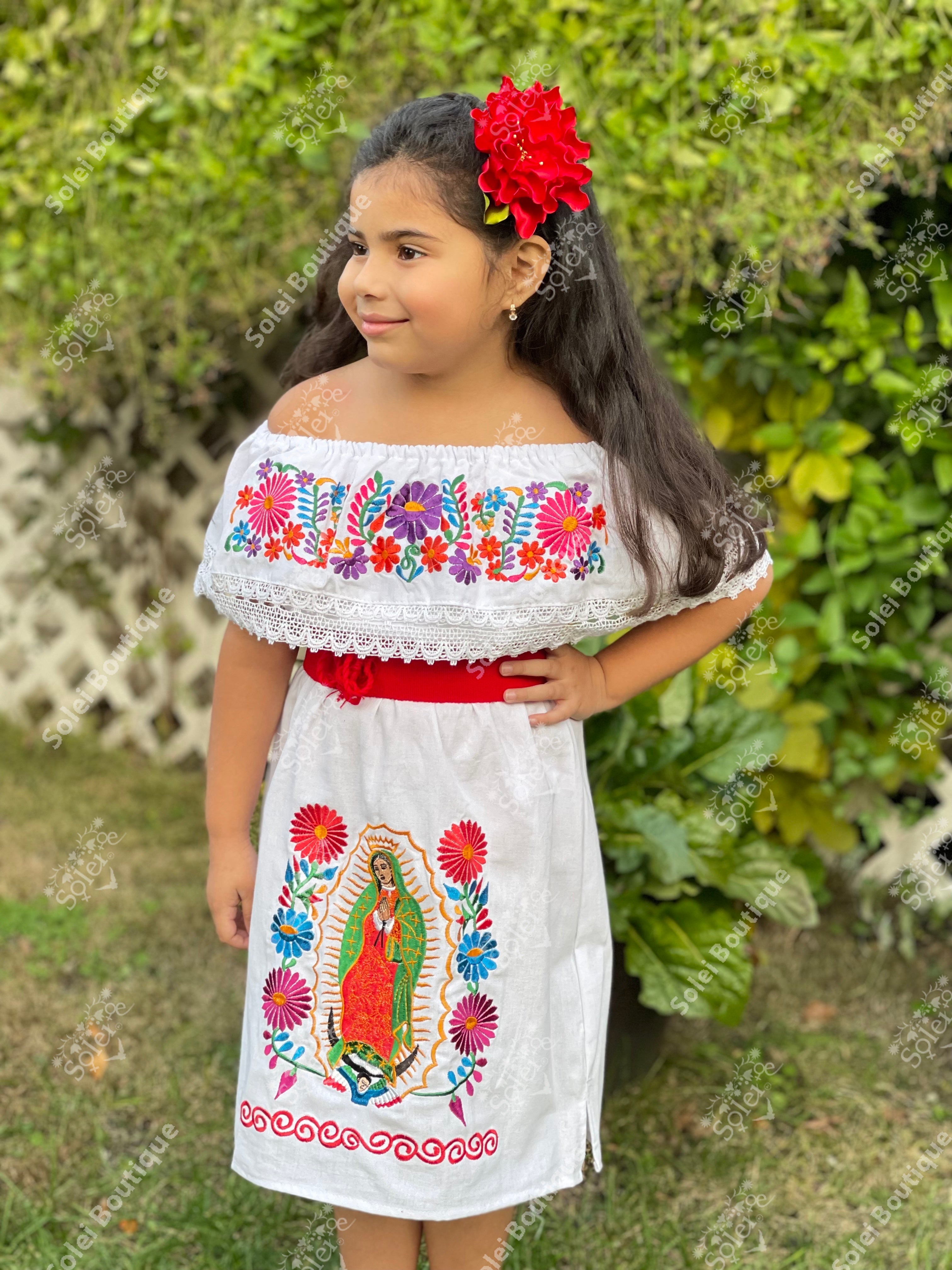 Campesino Virgen Girls Dress