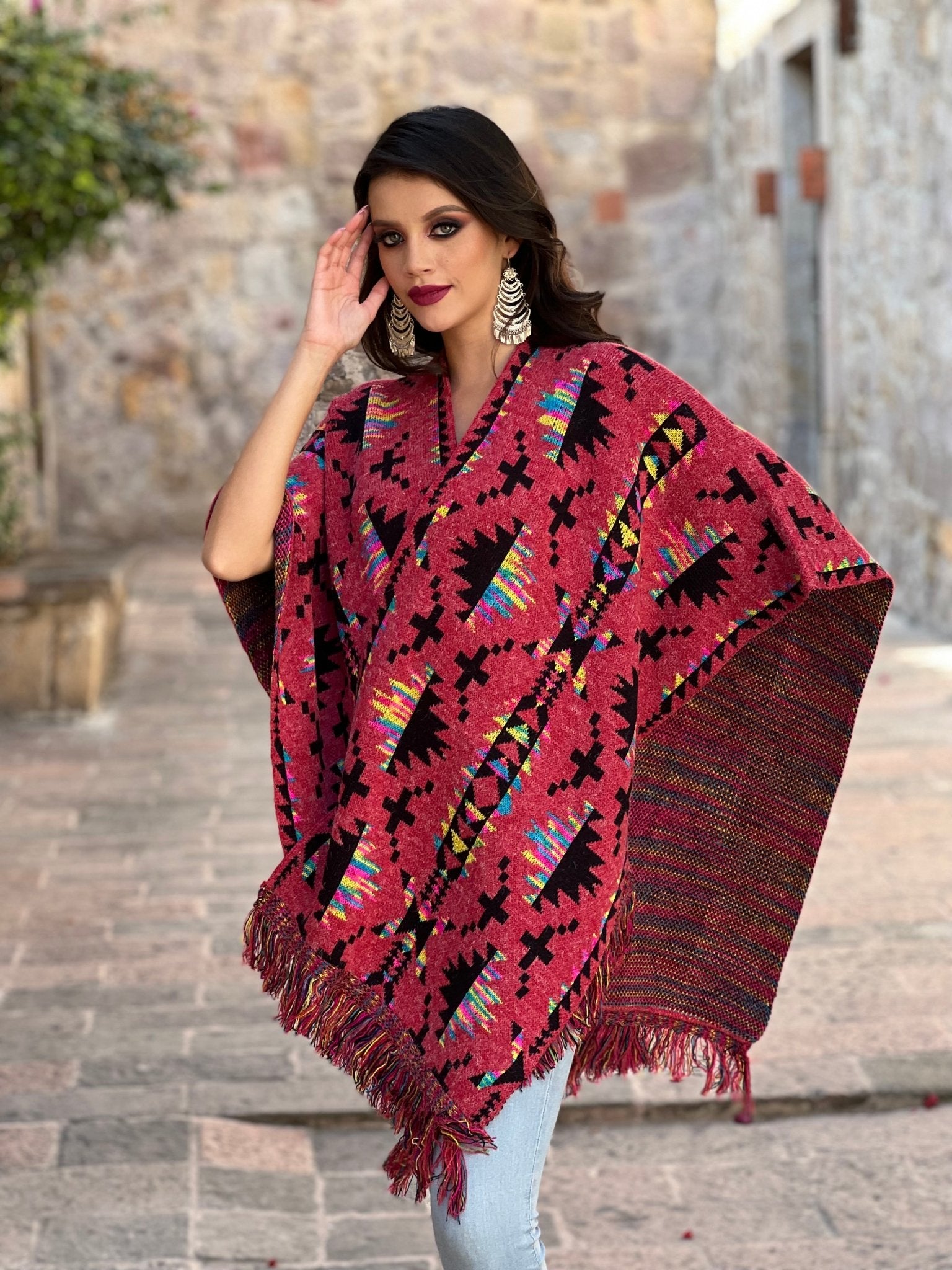 Artisanal Mexican Cape. Capa Emma. - Solei Store