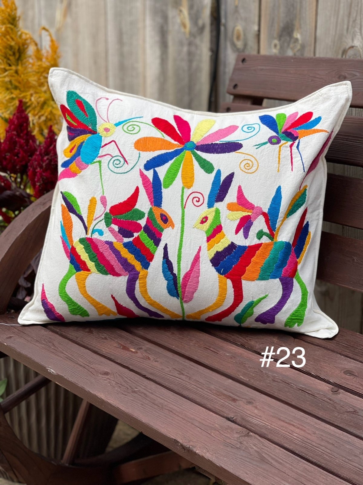 Artisanal Otomi Pillow Case - Solei Store