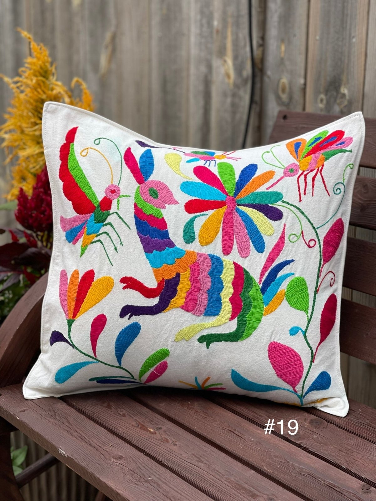 Artisanal Otomi Pillow Case - Solei Store