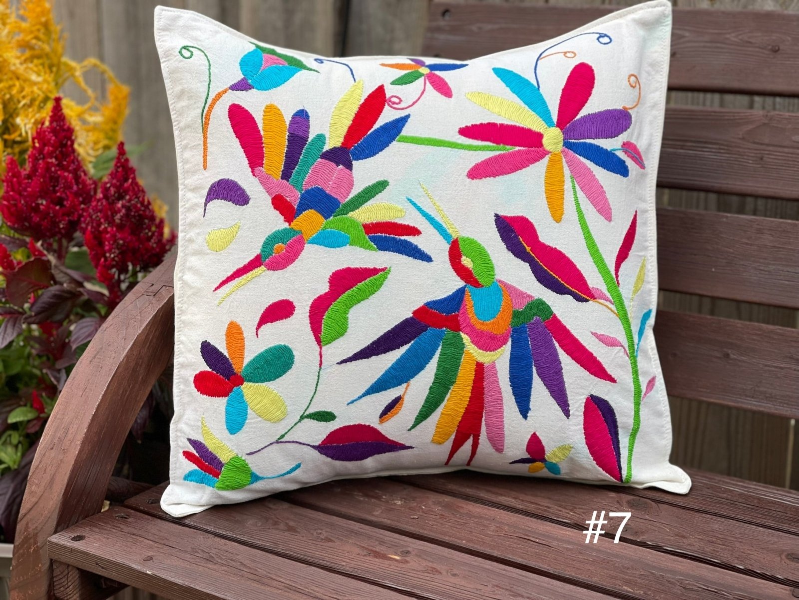 Artisanal Otomi Pillow Case - Solei Store