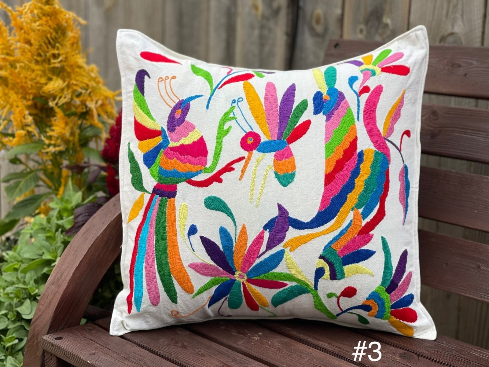 Artisanal Otomi Pillow Case - Solei Store