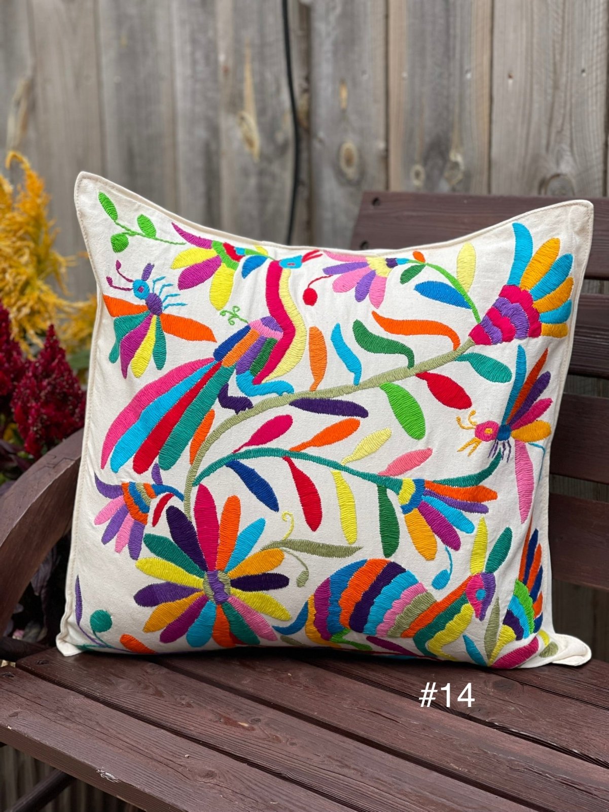 Artisanal Otomi Pillow Case - Solei Store