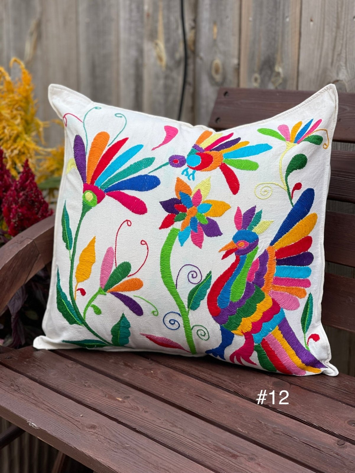 Artisanal Otomi Pillow Case - Solei Store