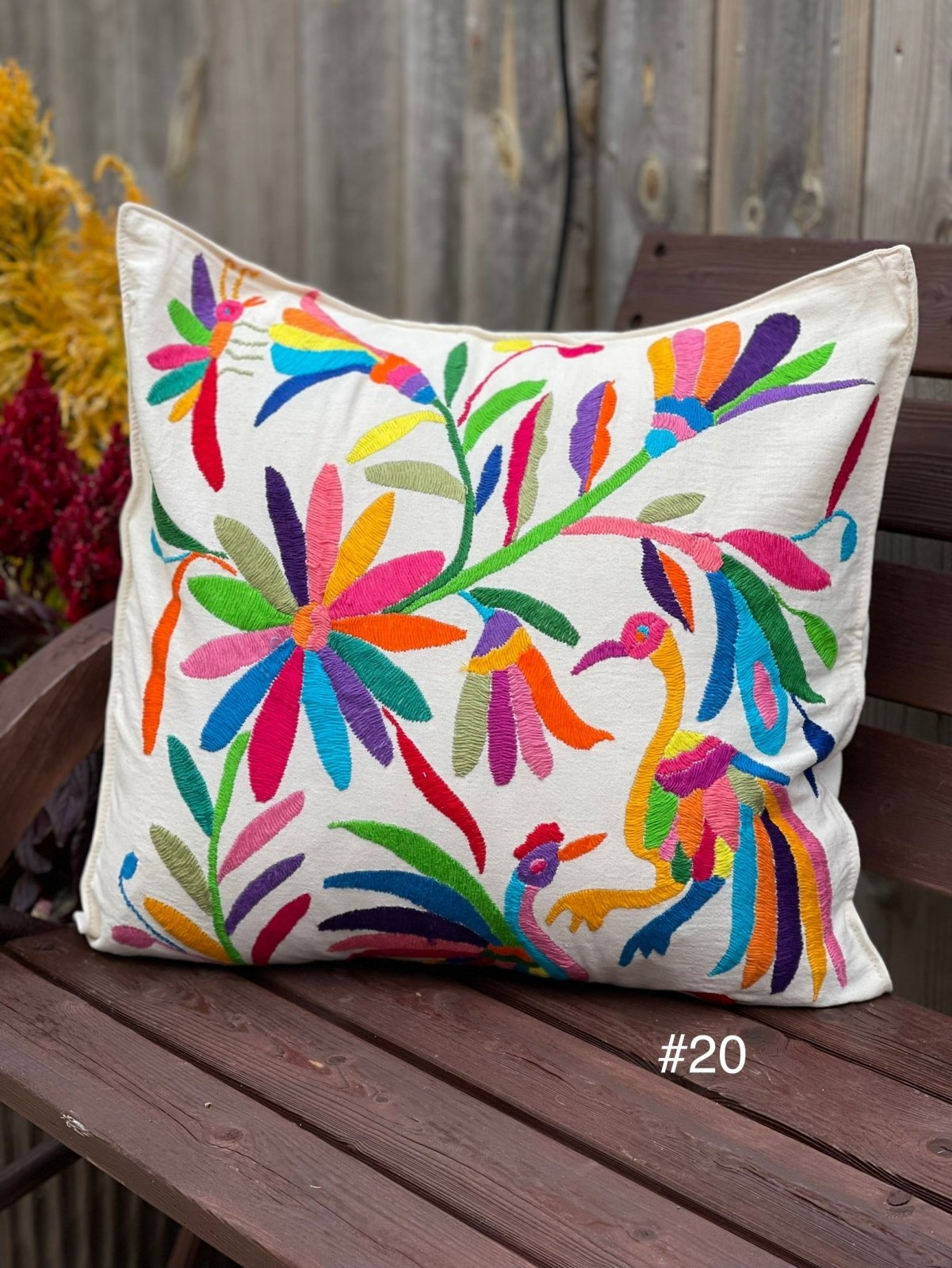 Artisanal Otomi Pillow Case - Solei Store