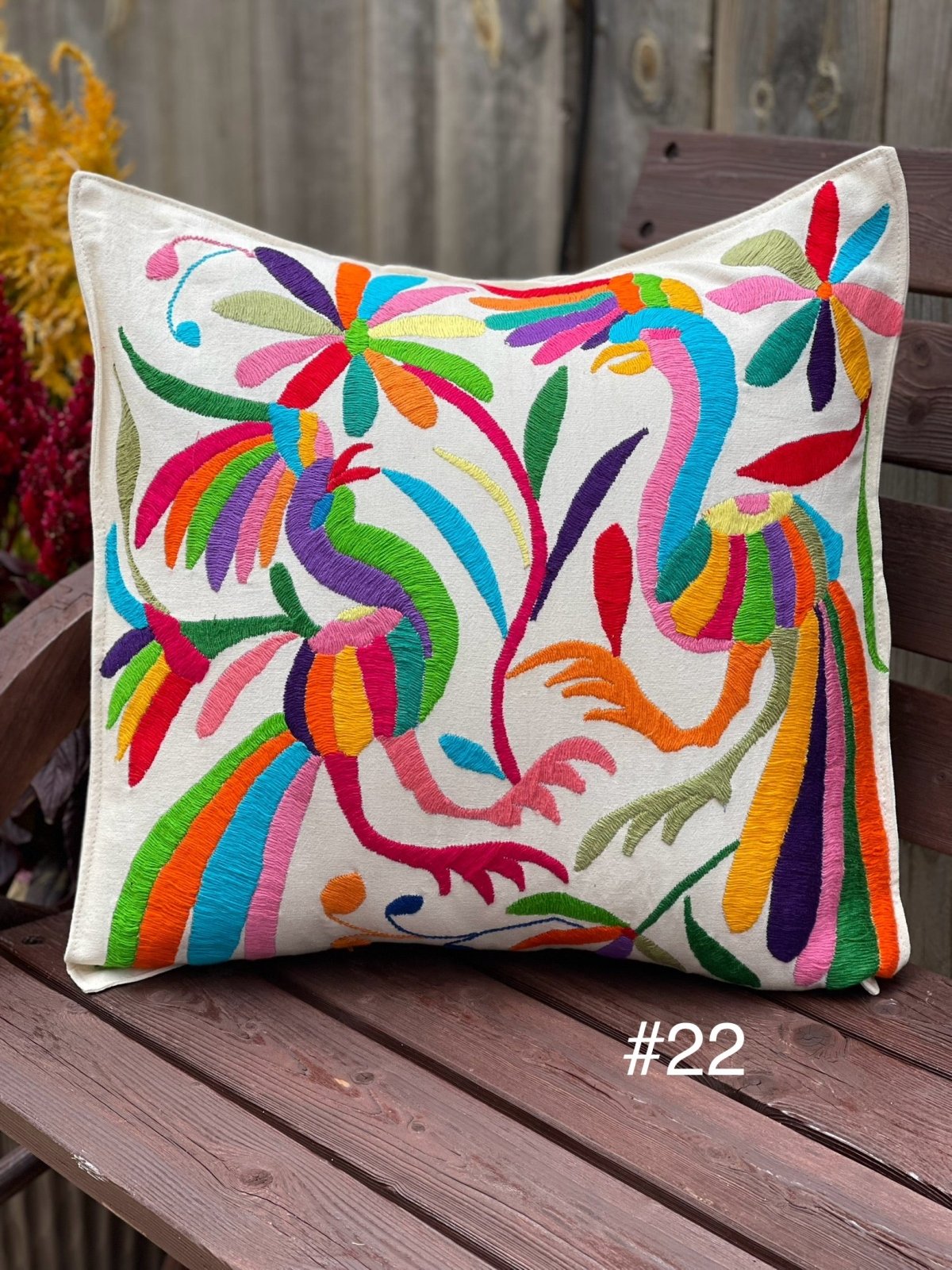 Artisanal Otomi Pillow Case - Solei Store