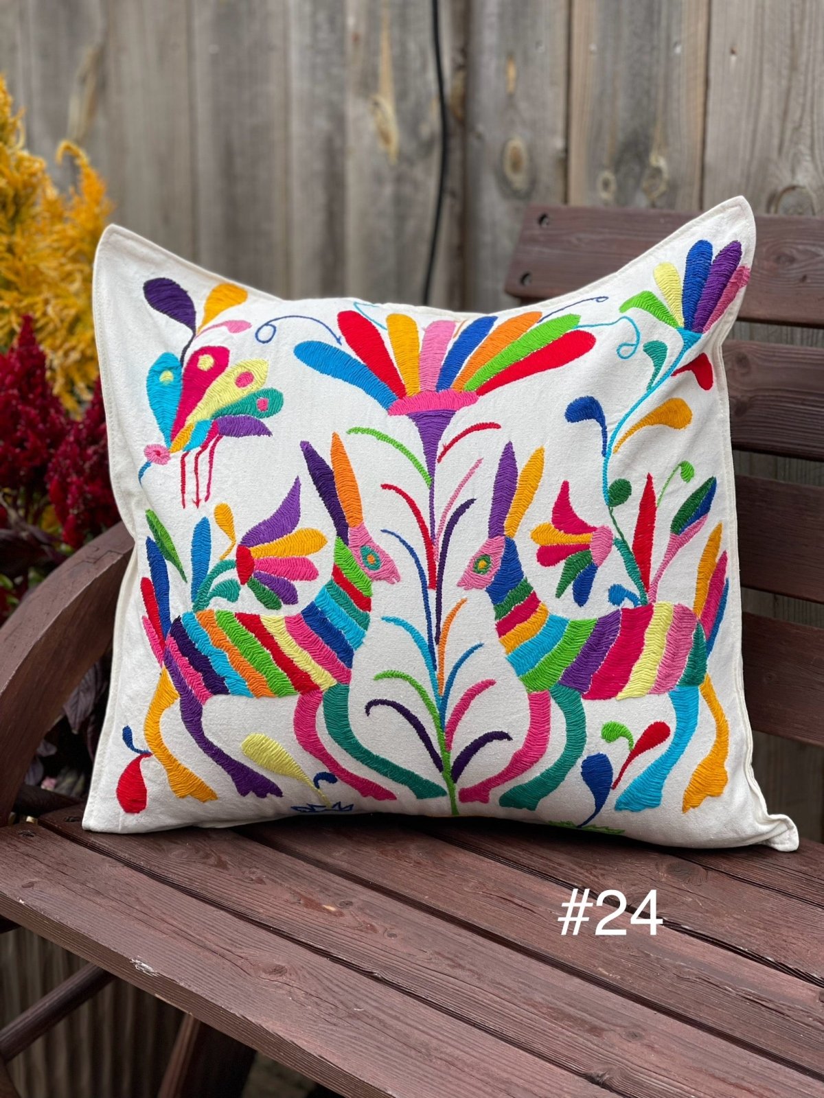 Artisanal Otomi Pillow Case - Solei Store