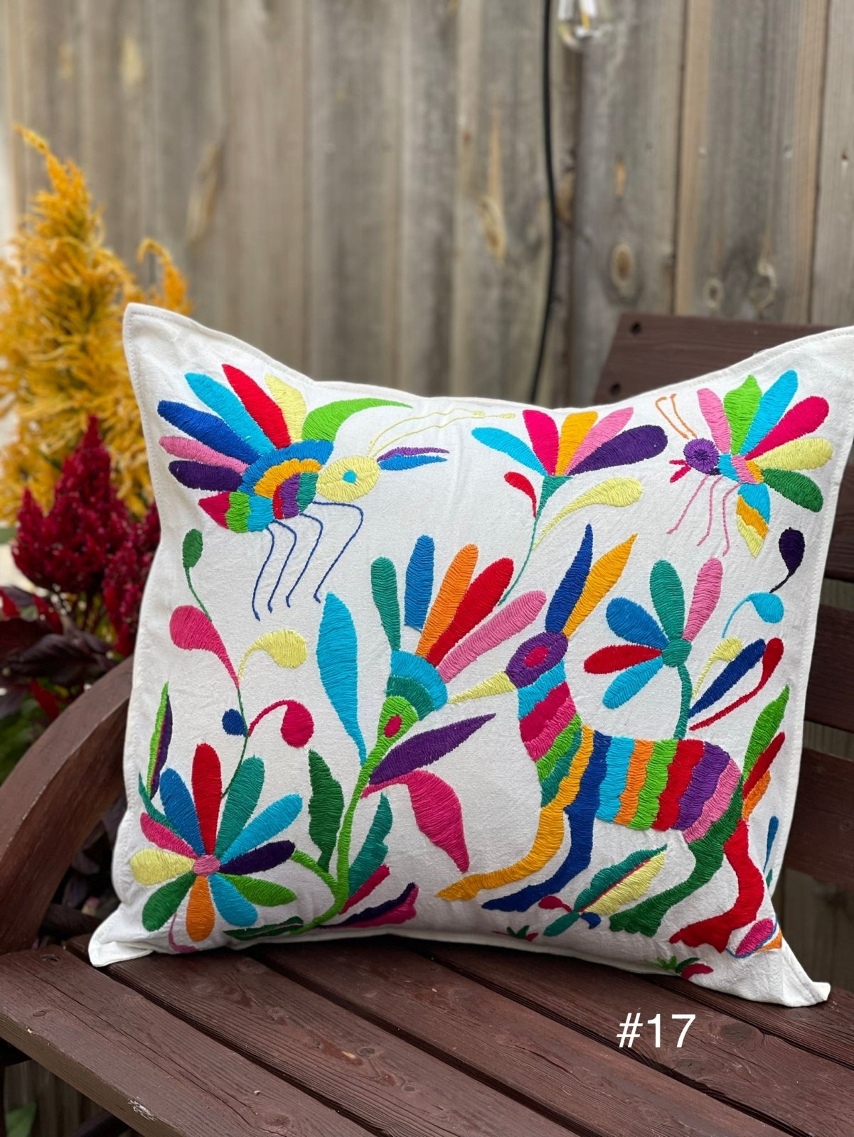 Artisanal Otomi Pillow Case - Solei Store