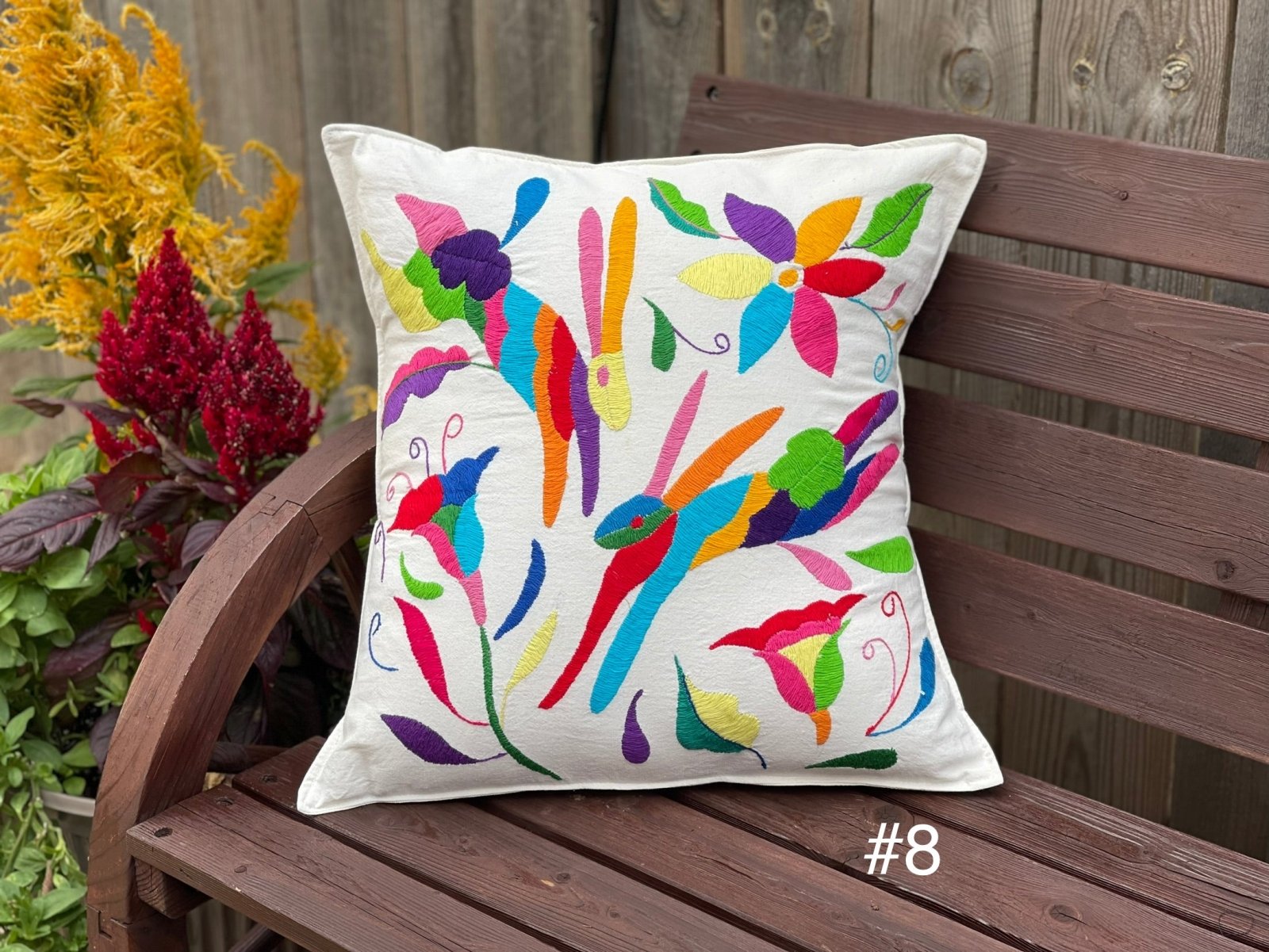 Artisanal Otomi Pillow Case - Solei Store