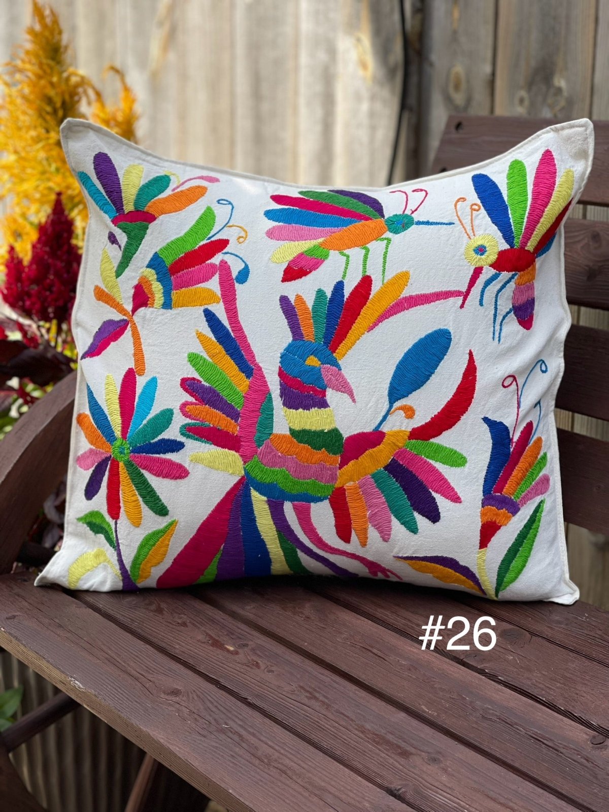 Artisanal Otomi Pillow Case - Solei Store