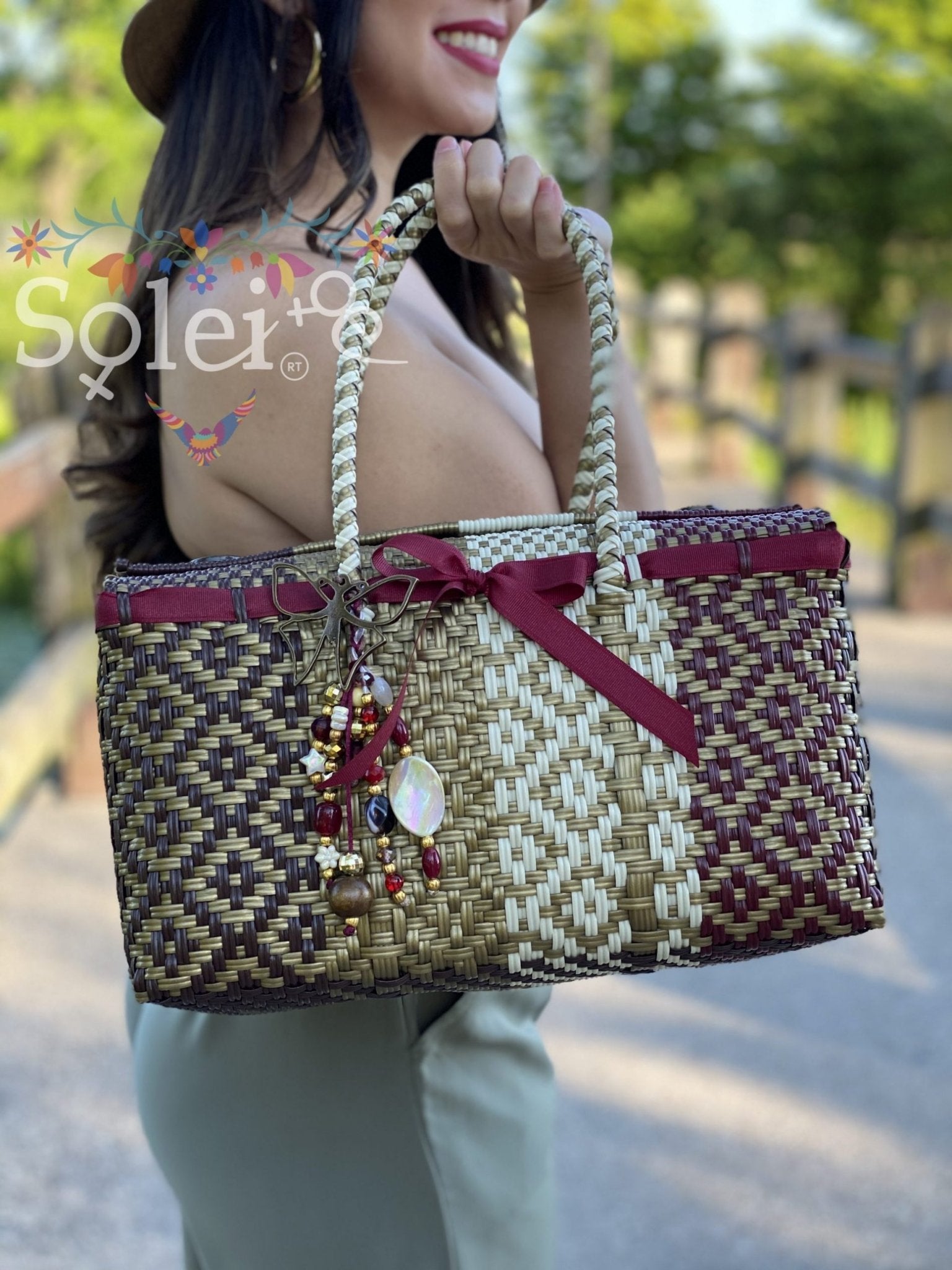 Bolso Lonchera Colorful Bag, High Quality and Large Capacity Casual Handbags - Solei Store