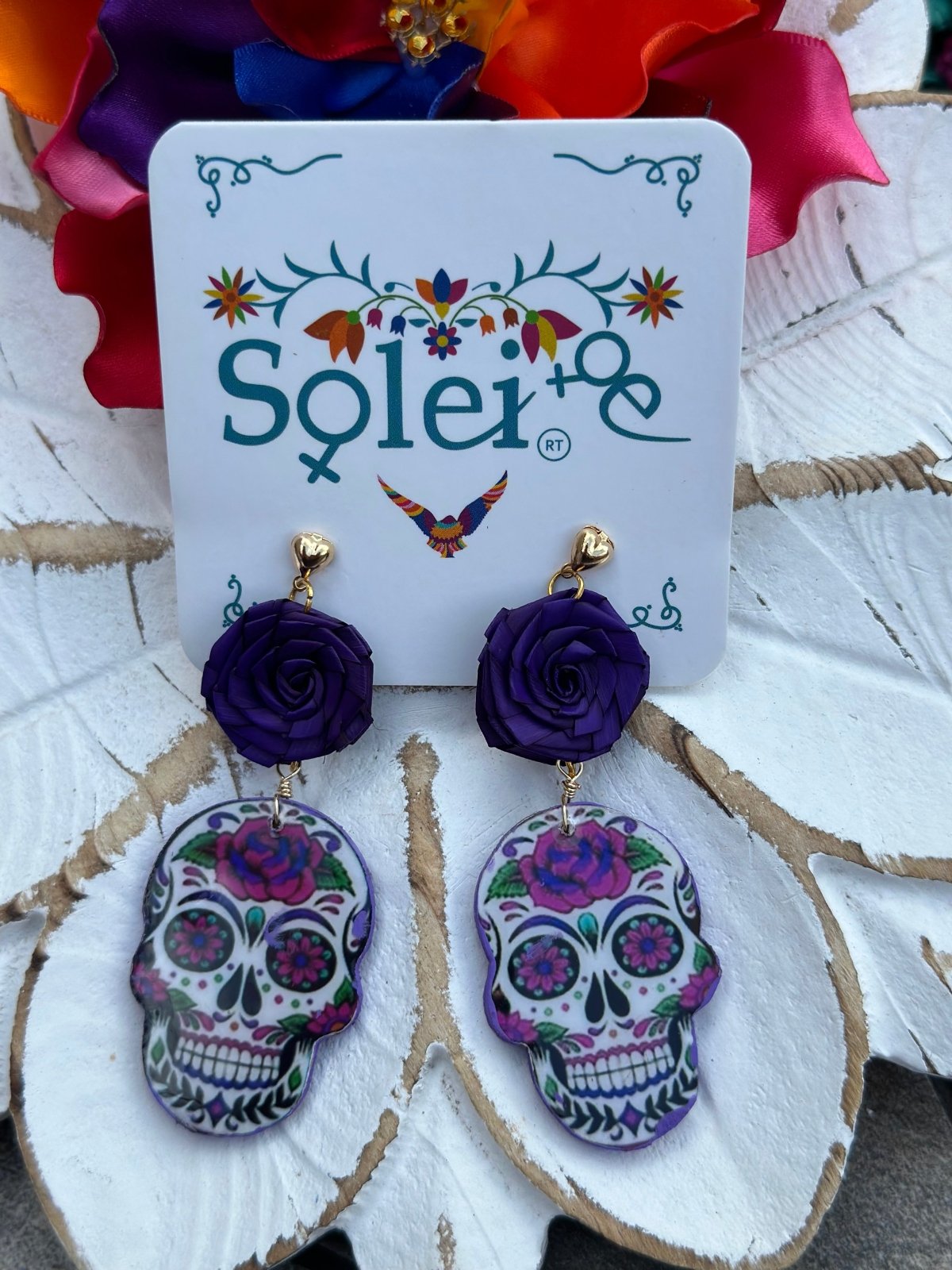 Calavera Earrings - Solei Store