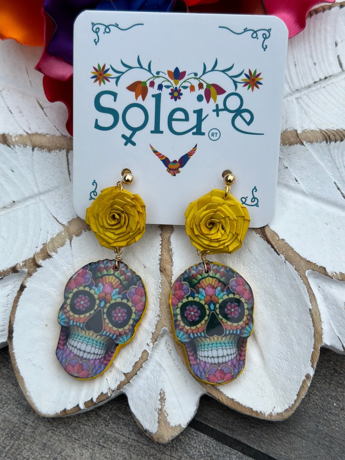 Calavera Earrings - Solei Store