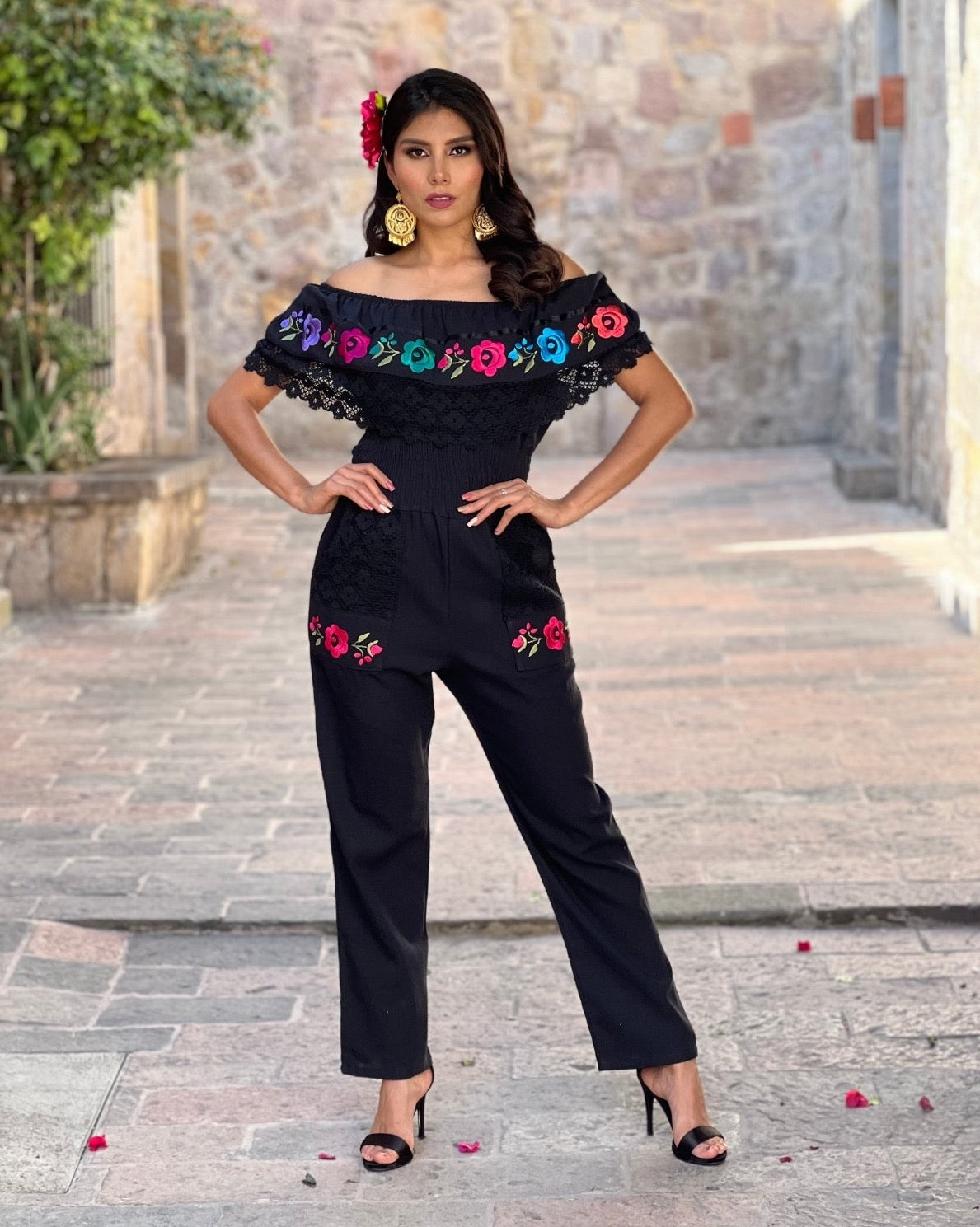 Campesino Floral Deluxe Jumpsuit - Solei Store