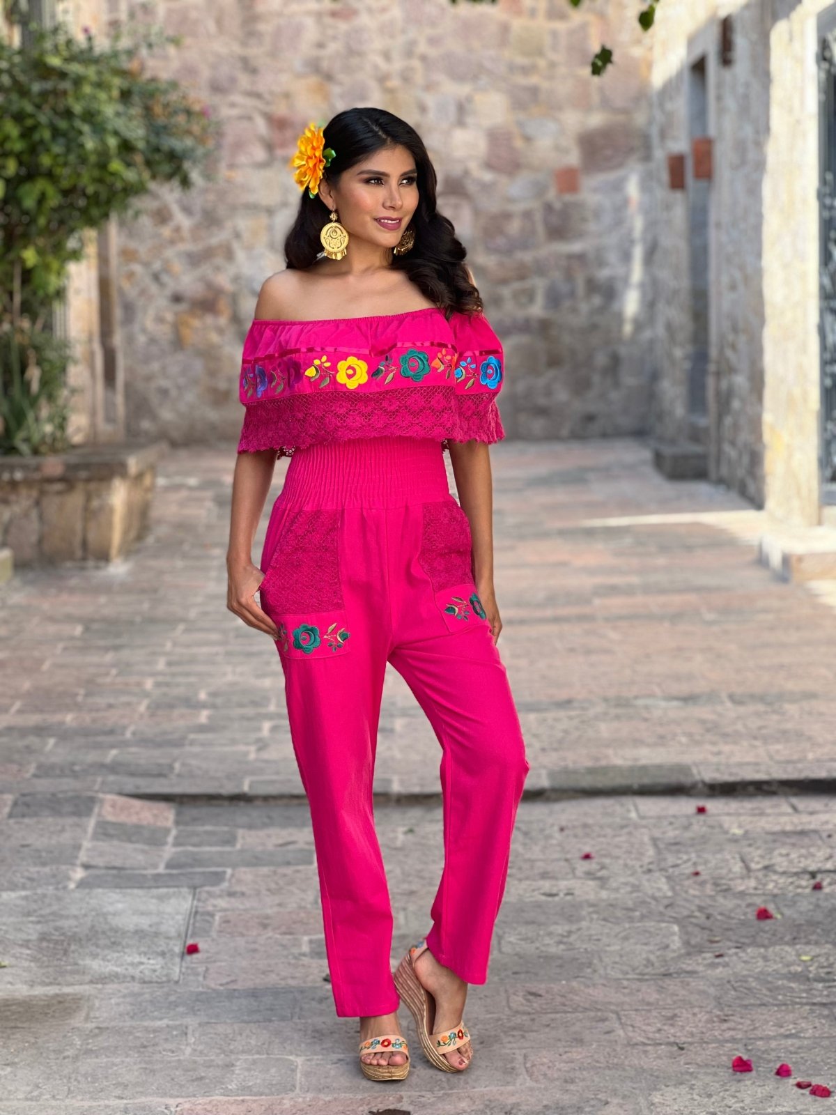 Campesino Floral Deluxe Jumpsuit - Solei Store