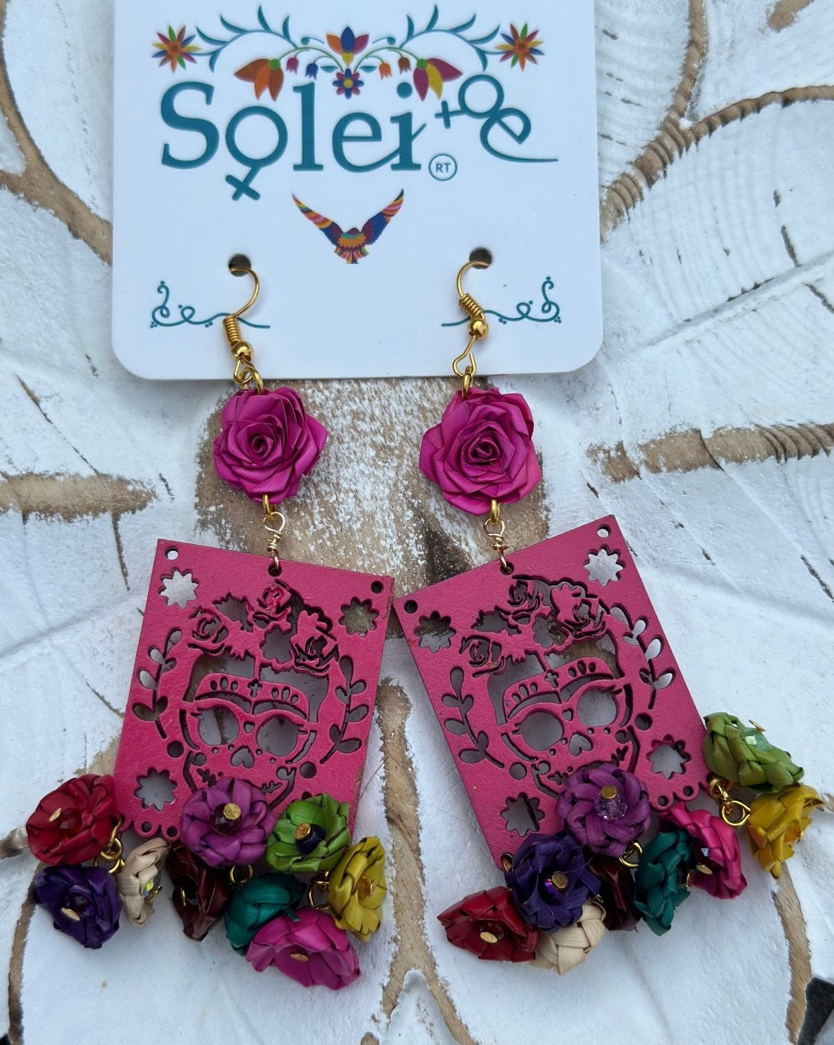 Frida Calavera Earrings - Solei Store