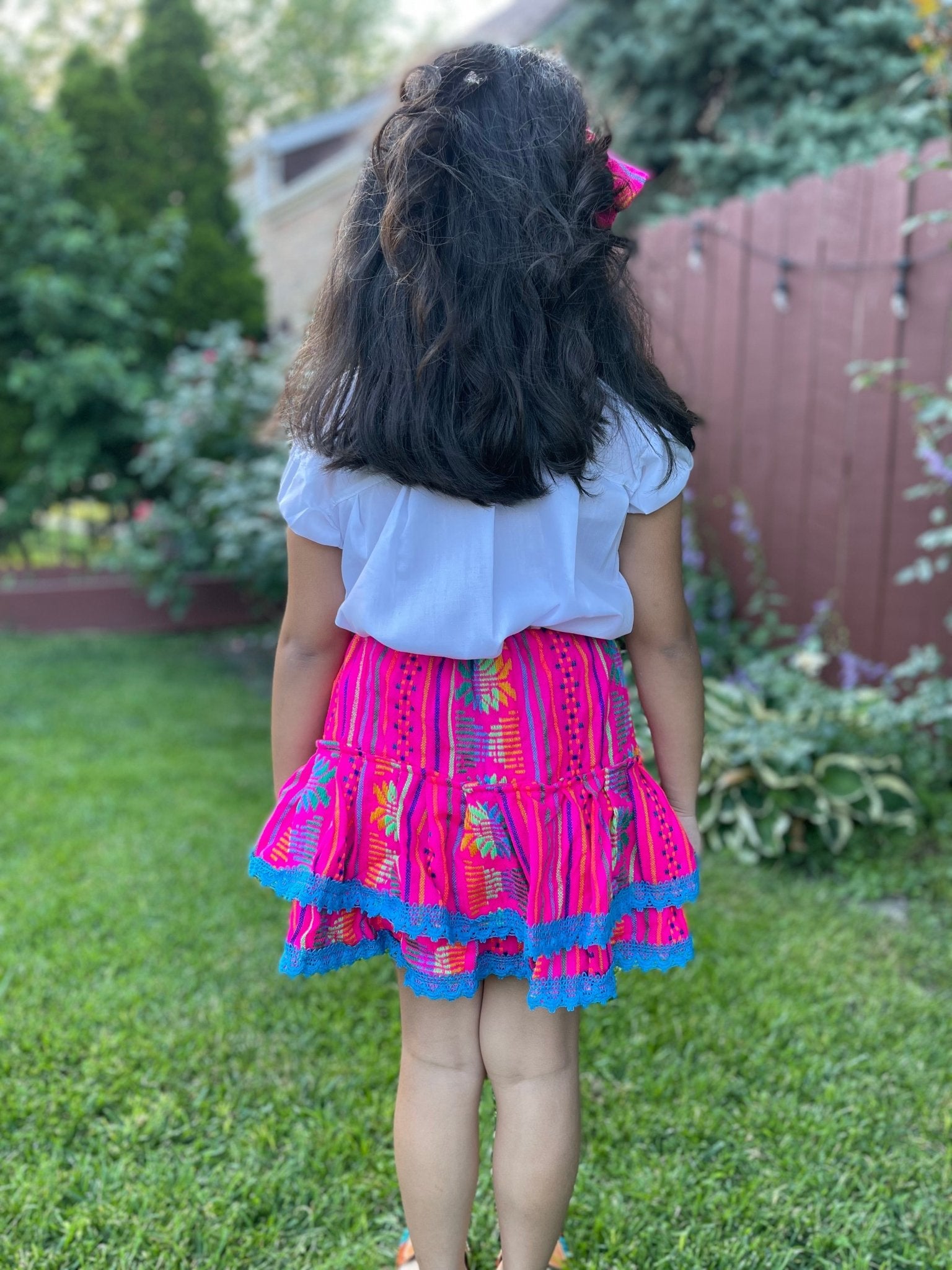 Girls Traditional Mexican Outfit. Mia Outfit. - Solei Store