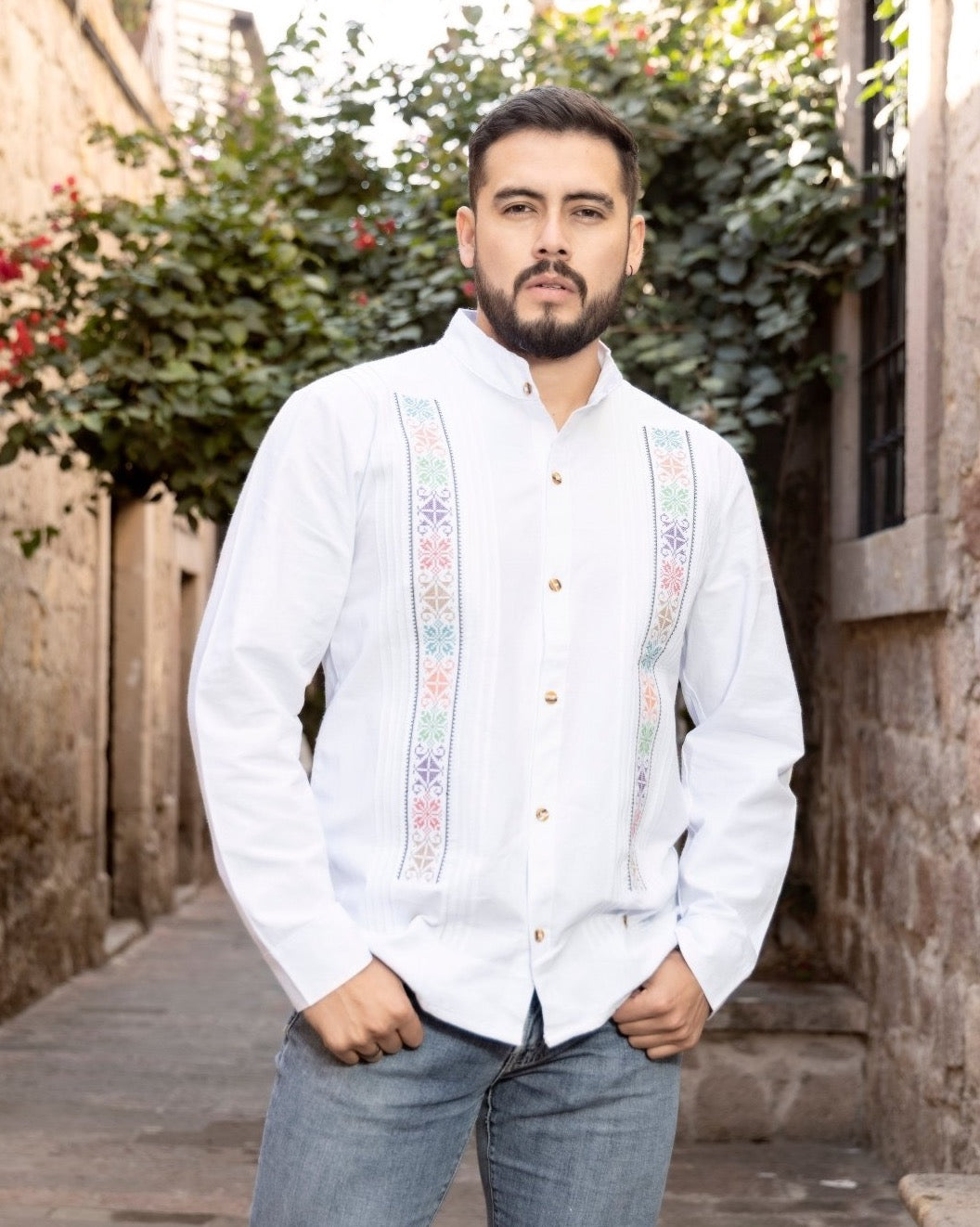 Guayabera Diego. Guayabera Tradicional de Mexico. Mexican Artisanal ...