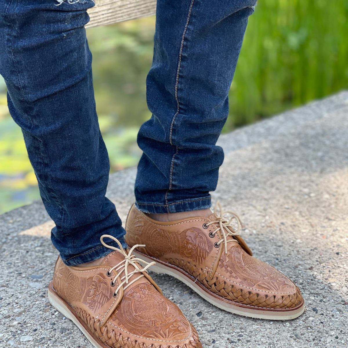 Huarache Calendario Azteca