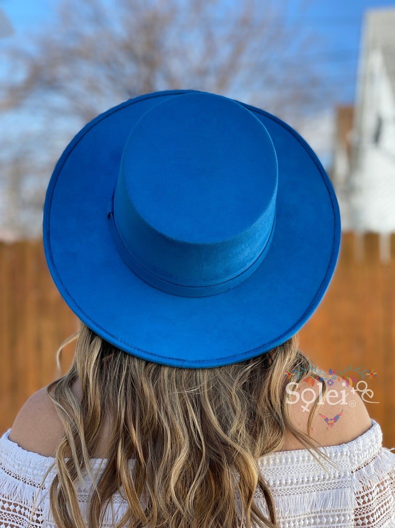 Mexican Artisanal Suede Hat. Sombrero Cordobes - Solei Store