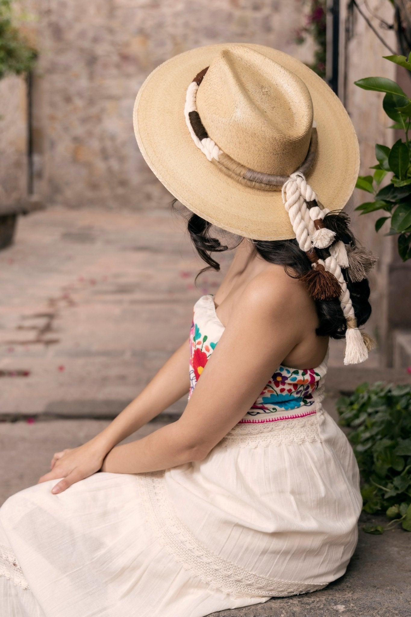 Mexican Elegant Palm Hat. Sombrero Teresa. - Solei Store