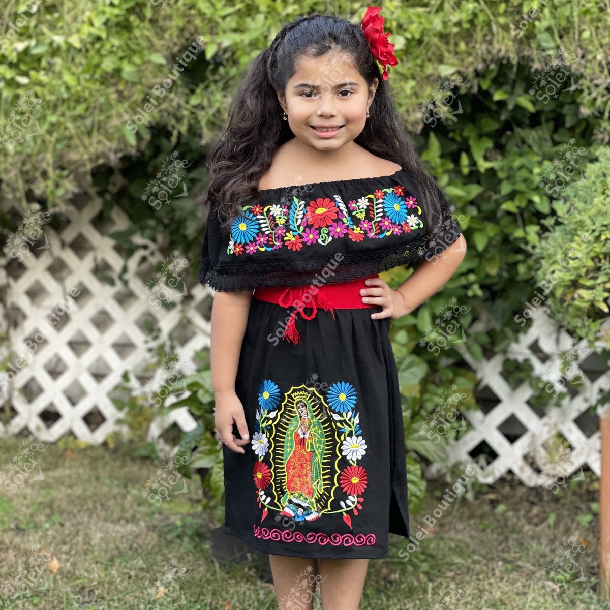 Campesino Virgen Girls Dress
