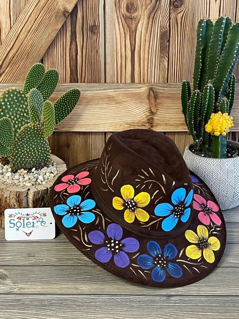 Hand-Painted factory Sombreros Mexican Sun Hat