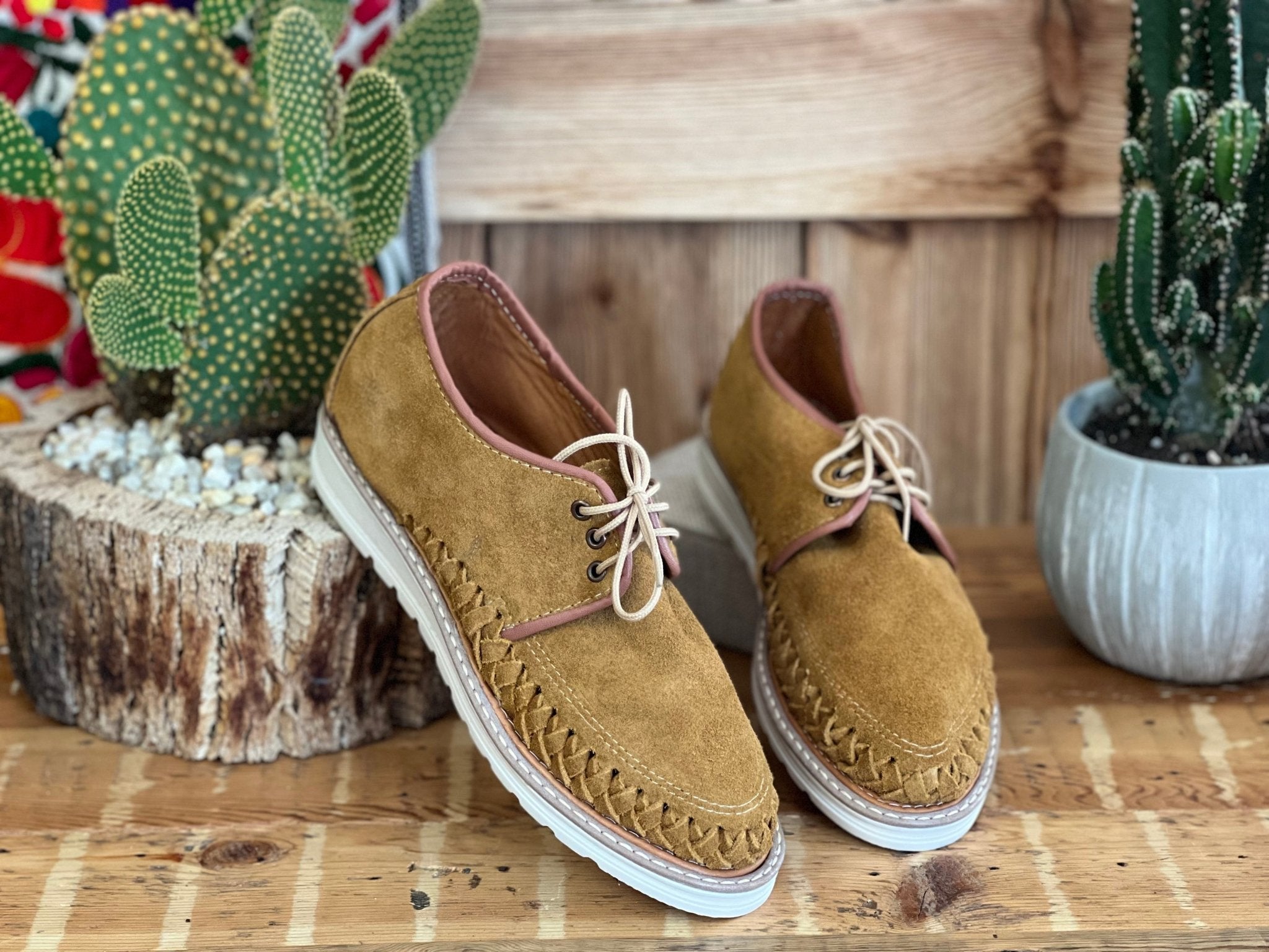 Mexican Suede Shoes. Ofelia Shoes. - Solei Store