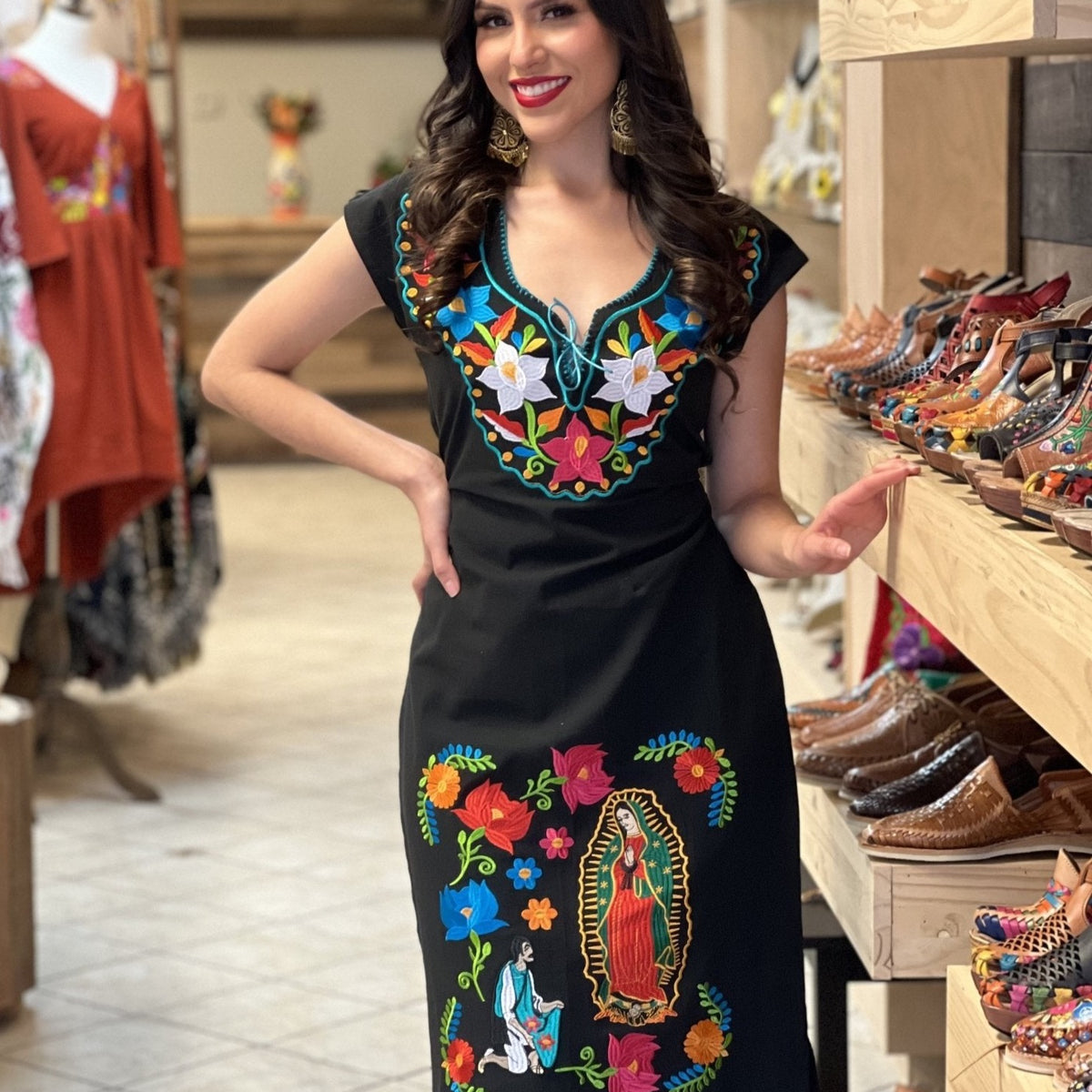 Kimono Virgen Midi Dress
