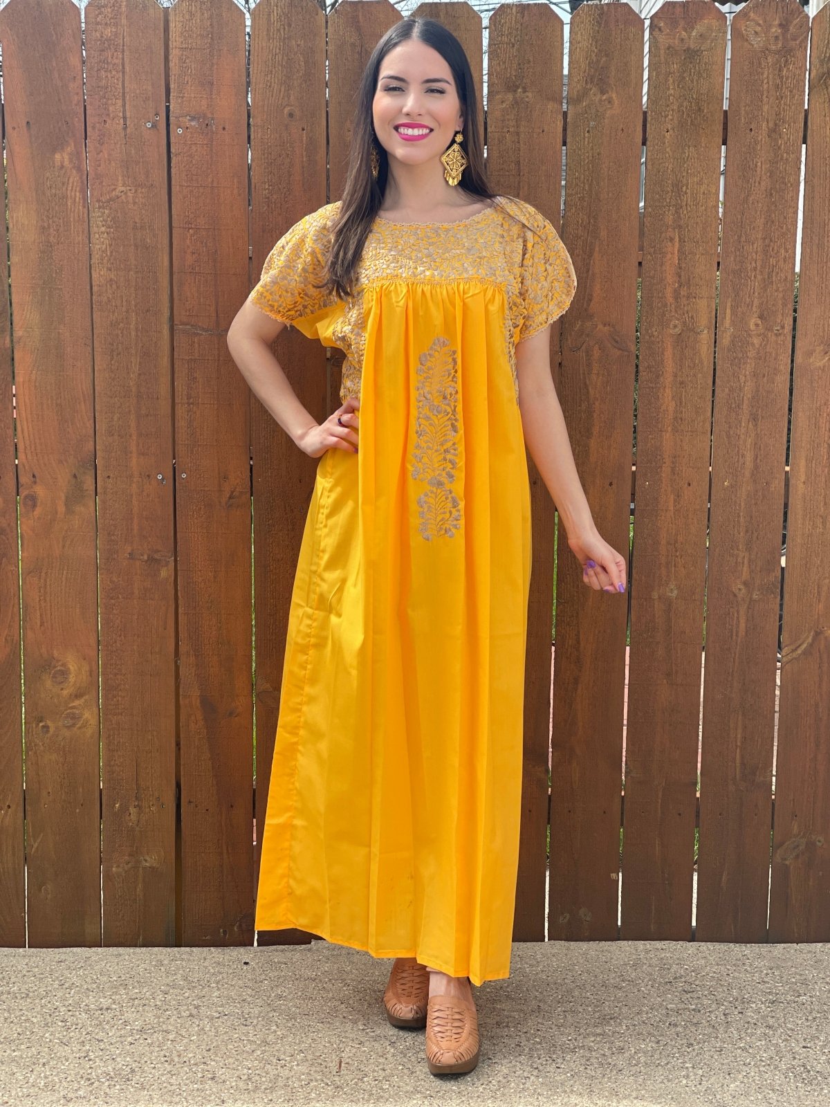 San Antonino Golden Dress - Solei Store