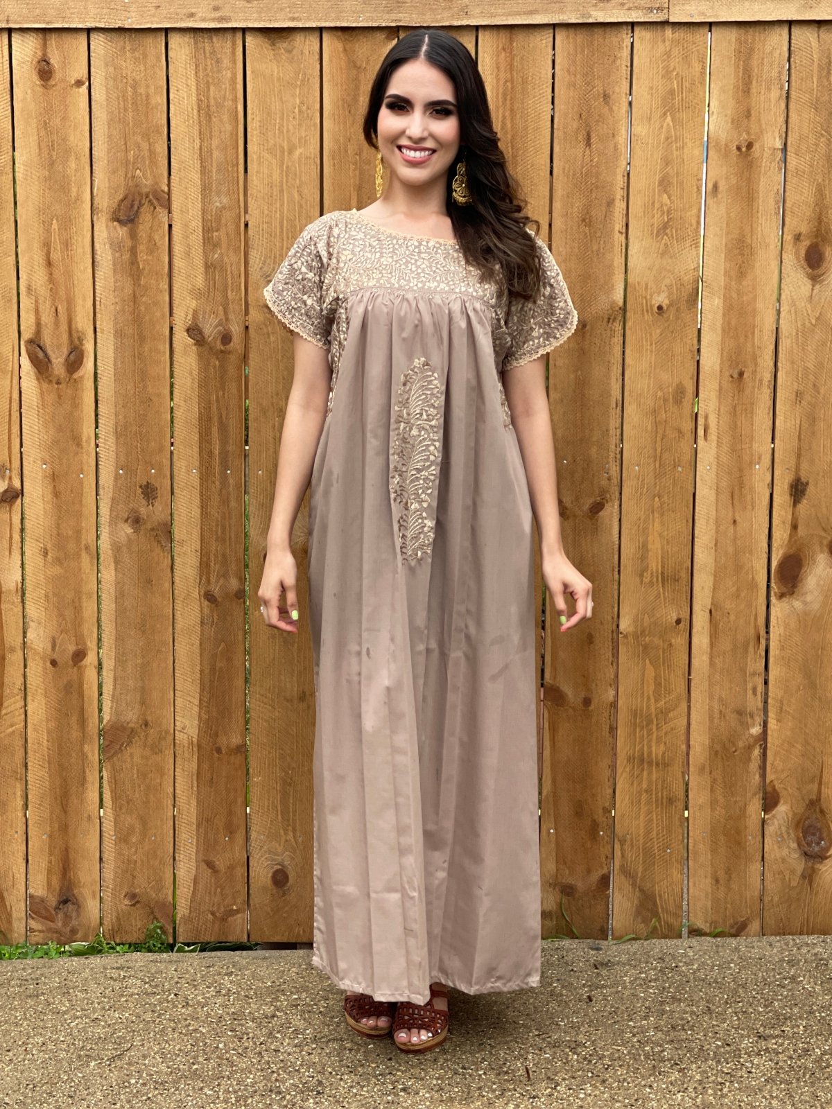 San Antonino Golden Dress - Solei Store