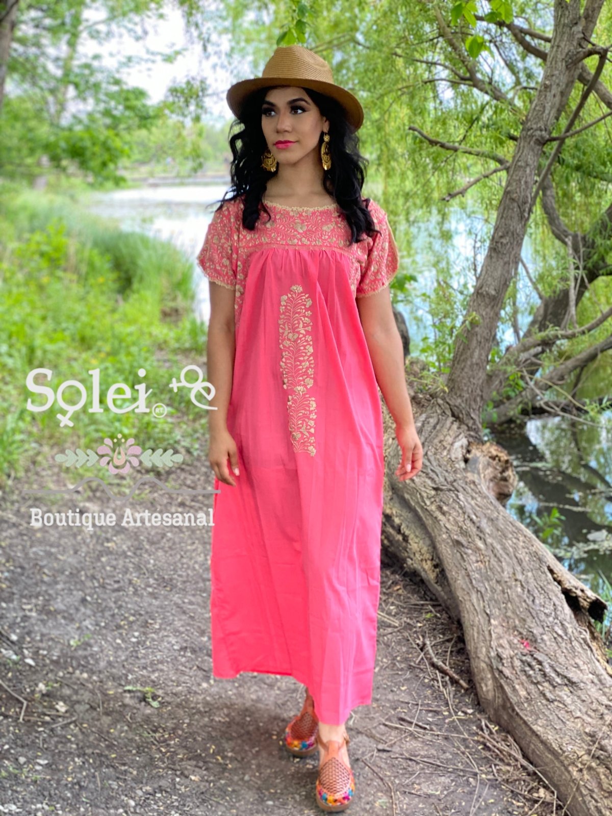 San Antonino Golden Dress - Solei Store