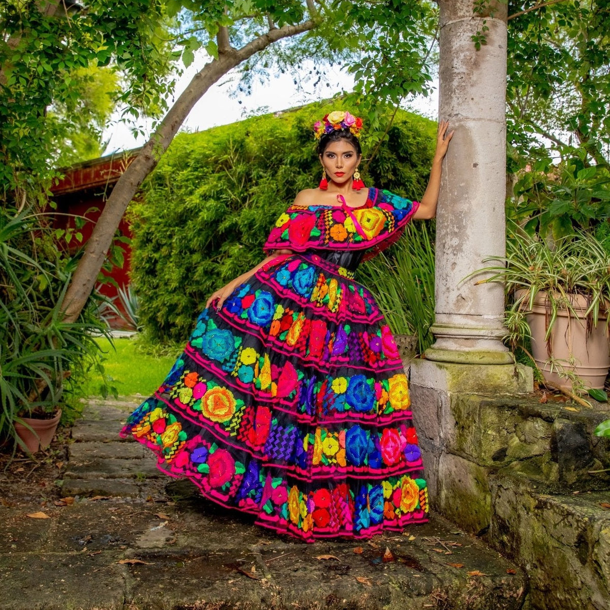 Traditional mexican quinceanera dress fashion