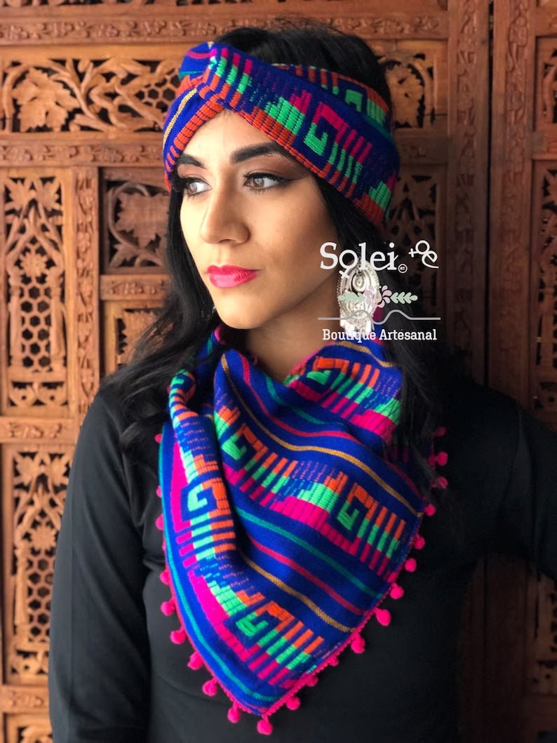 Turban Headband and Matching Scarf - Solei Store