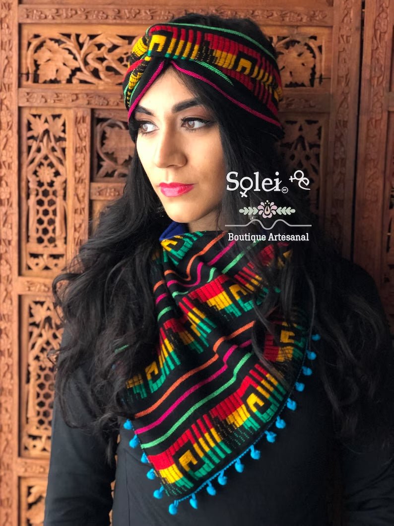 Turban Headband and Matching Scarf - Solei Store