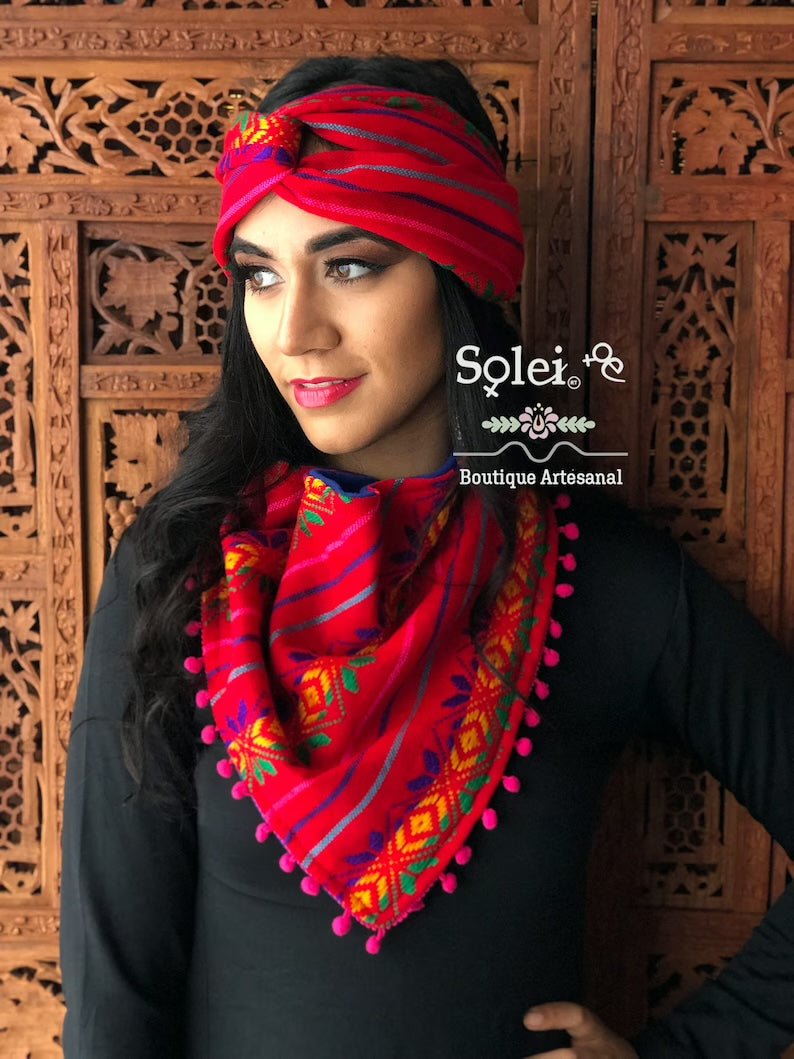 Turban Headband and Matching Scarf - Solei Store