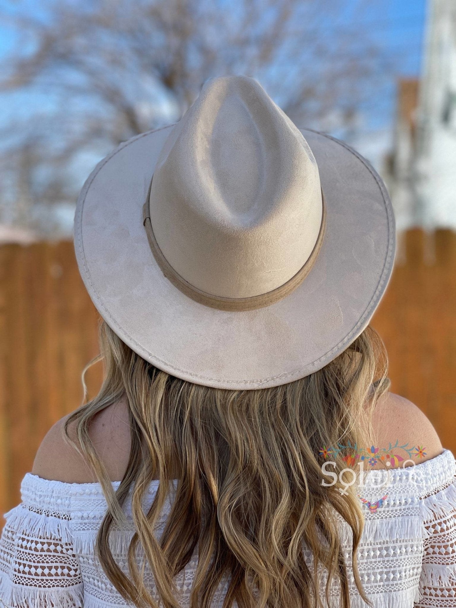 Women's Artisanal Mexican Suede Hat. Sombrero Explorer - Solei Store