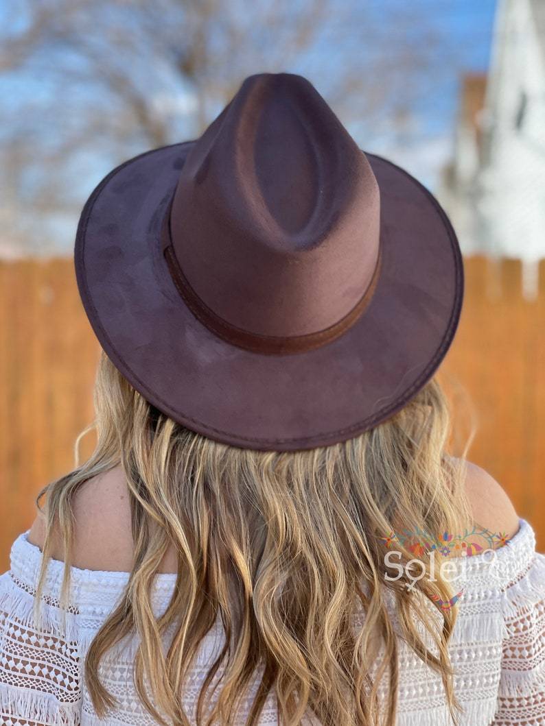 Women's Artisanal Mexican Suede Hat. Sombrero Explorer - Solei Store