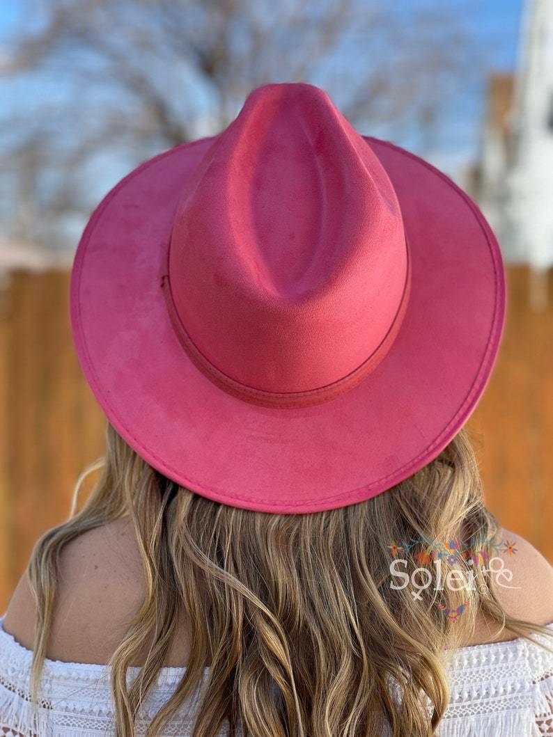 Women's Artisanal Mexican Suede Hat. Sombrero Explorer - Solei Store